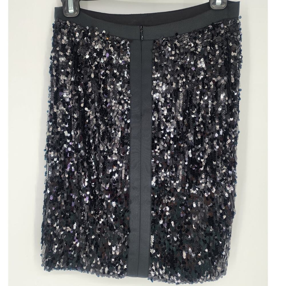 Vintage Teenflo Sequin Mini Skirt Black– Women’s 2 - Picture 3 of 7
